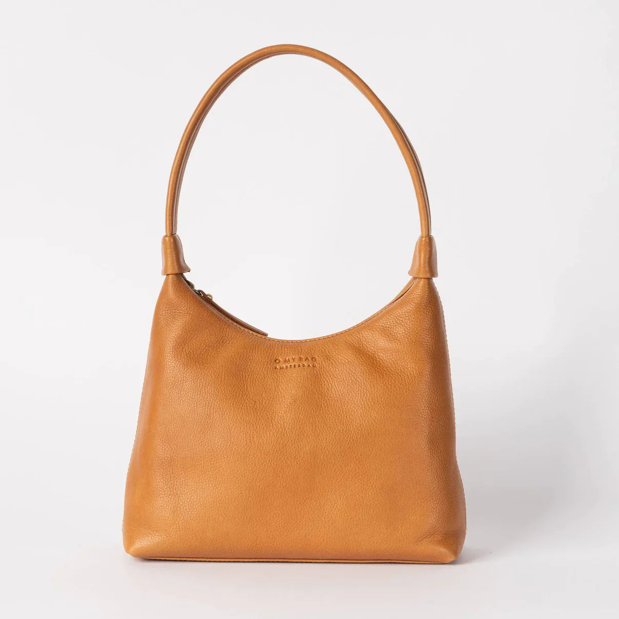 cognac leather bag from o my bag in poppy & hawk leather gifts collection