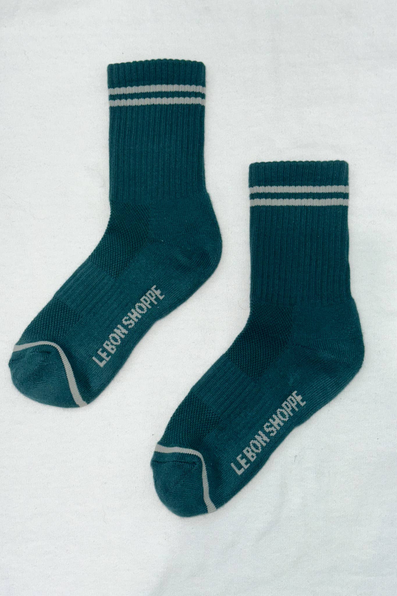 Boyfriend Socks: Blue Grey