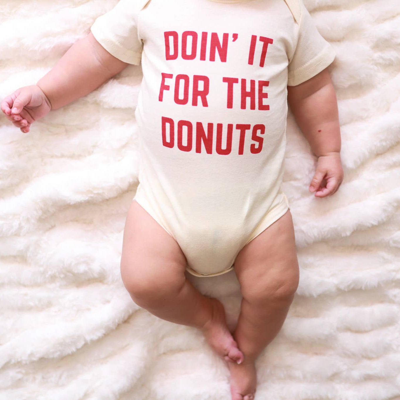 Donuts Baby Organic Cotton Onesie