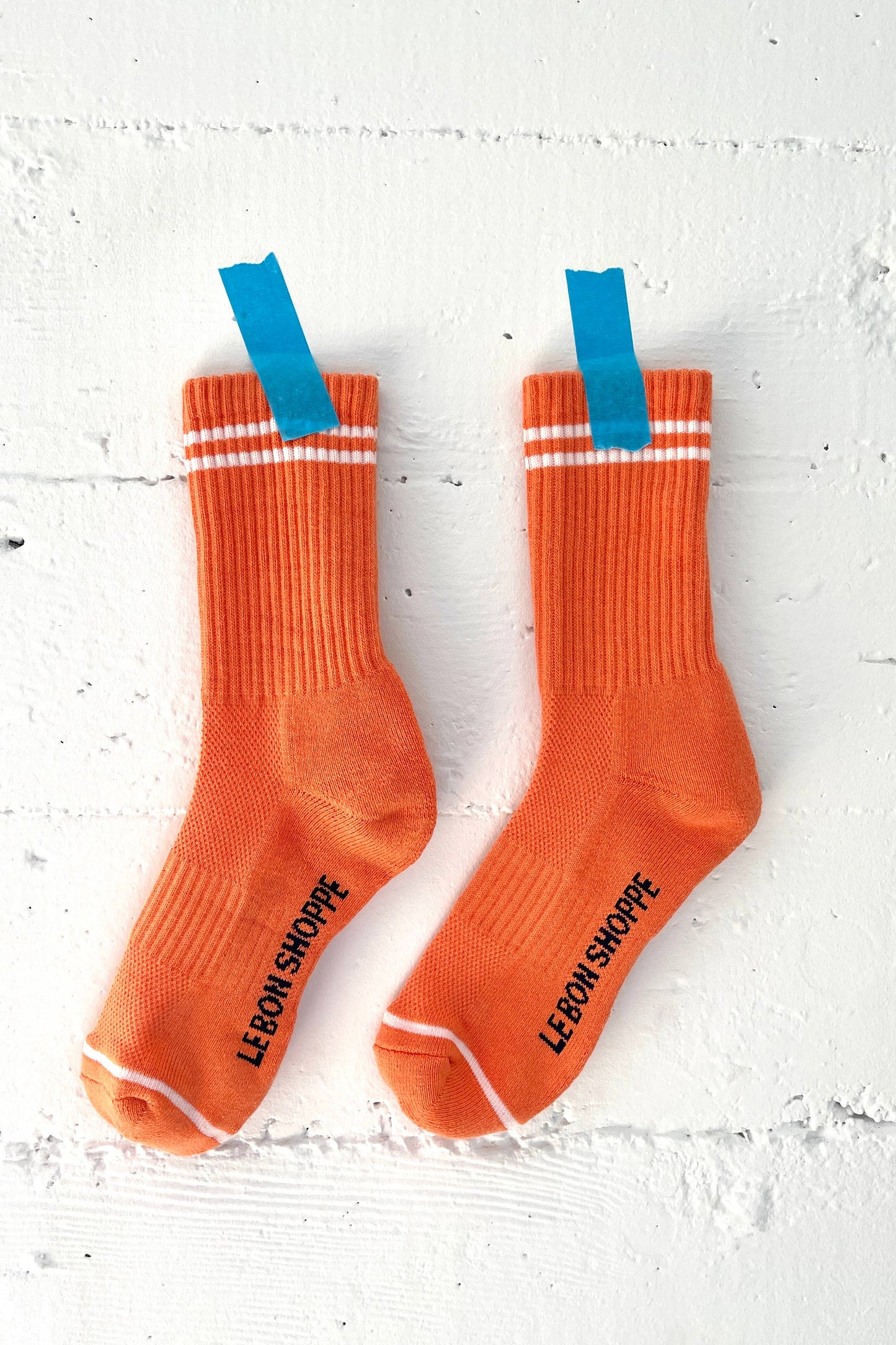 Boyfriend Socks: Blue Grey