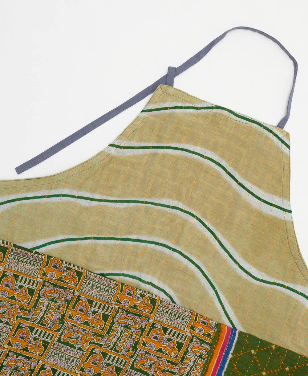 Anchal - Kantha Bib Apron - No. 250416
