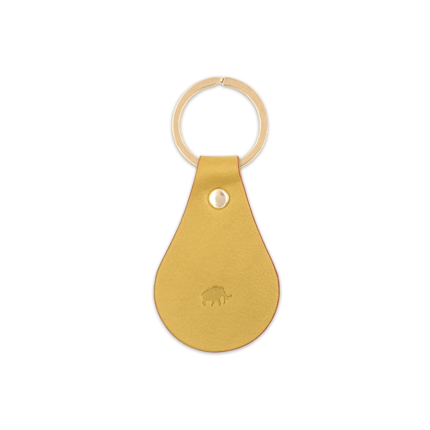 Woolly Made - Tab Keychain: Yellow