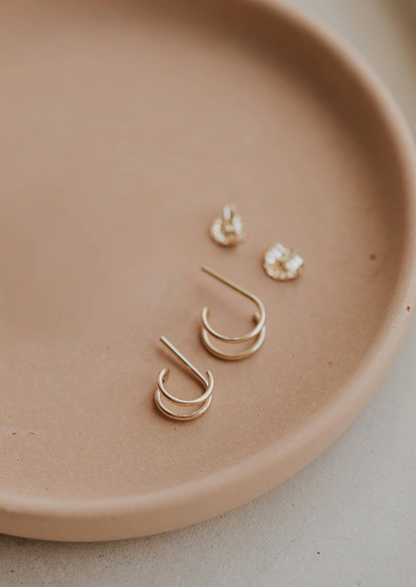 Double Up Posts | 6MM / 14kt Gold Fill
