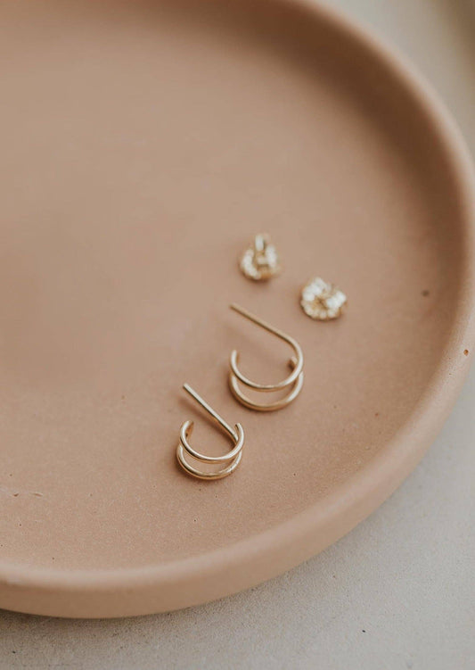 Double Up Posts | 6MM / 14kt Gold Fill