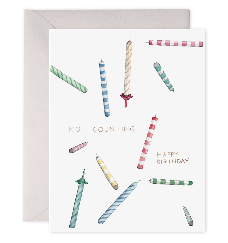 Not Counting Candles| Friendship Greeting Card