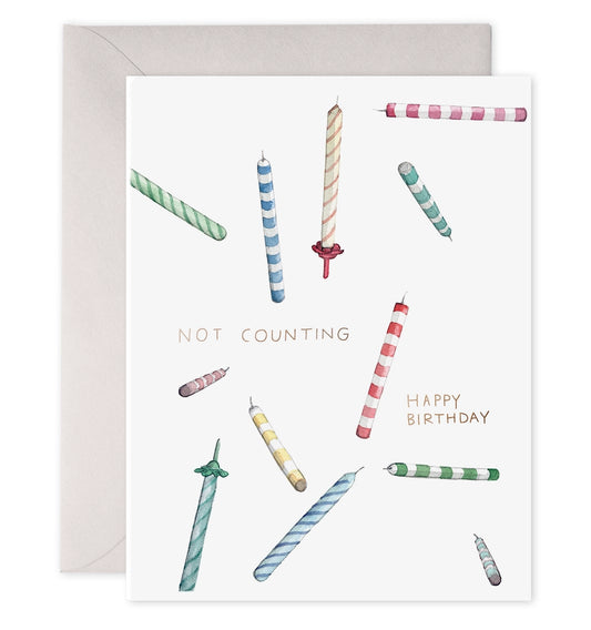 Not Counting Candles| Friendship Greeting Card