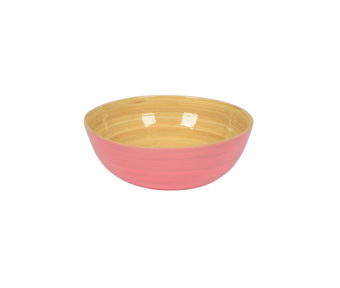 Bamboo Salad Bowl: Red