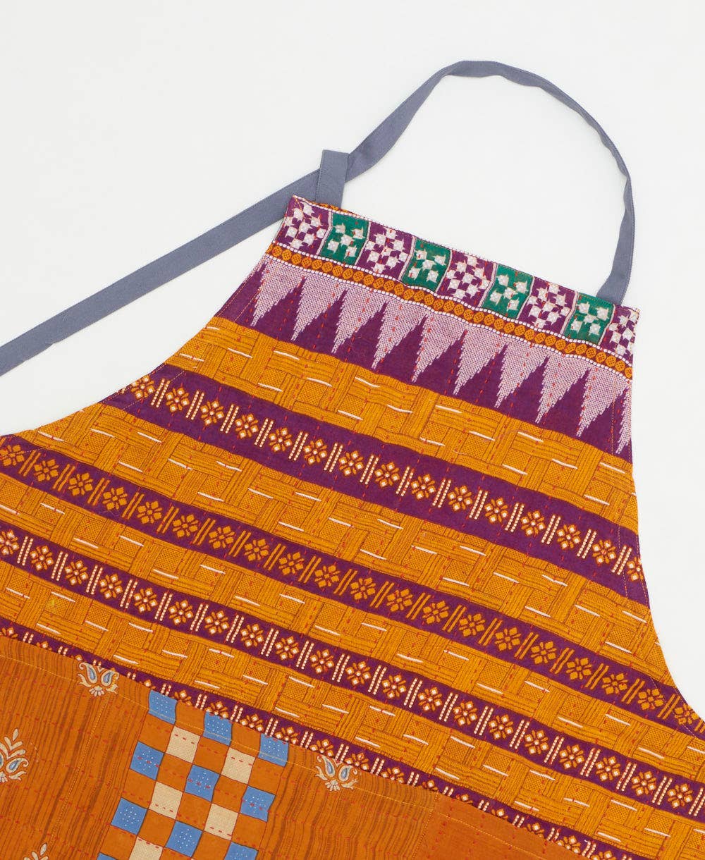 Kantha Bib Apron - No. 260202