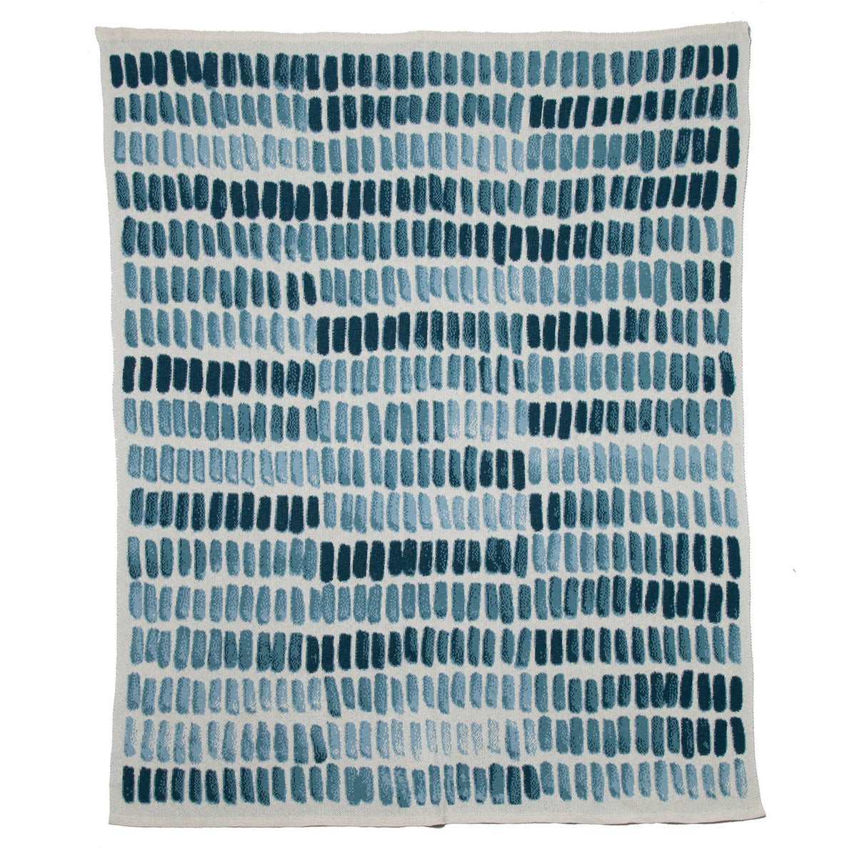 Cotton Knit Watercolor : Blue