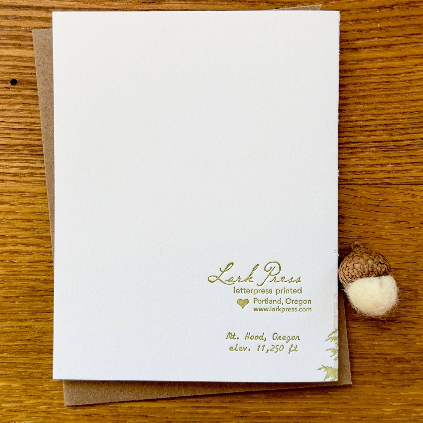 Mt. Hood Mountain Card