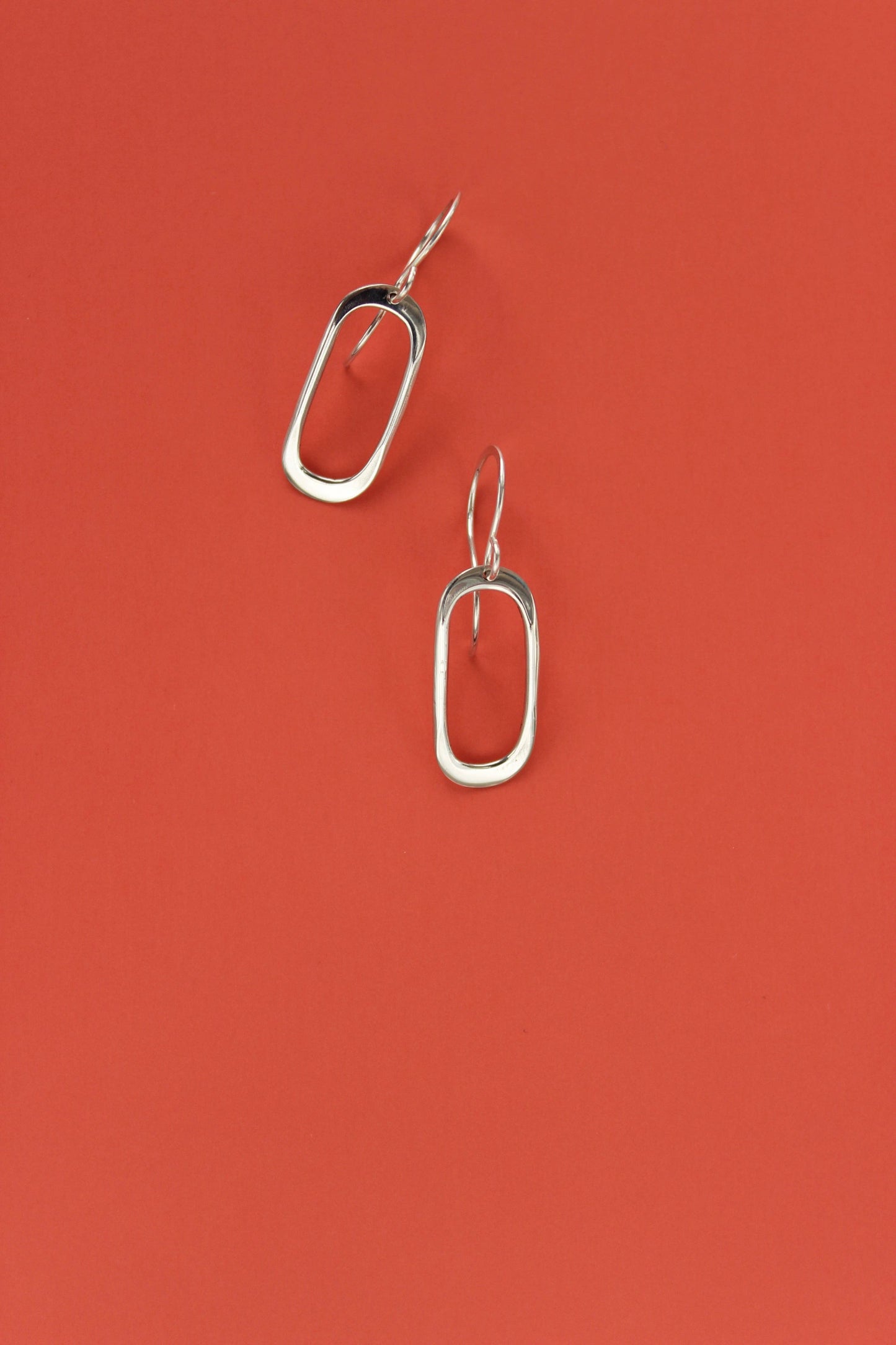 Soft Oval Earrings: Gold Fill / Bronze