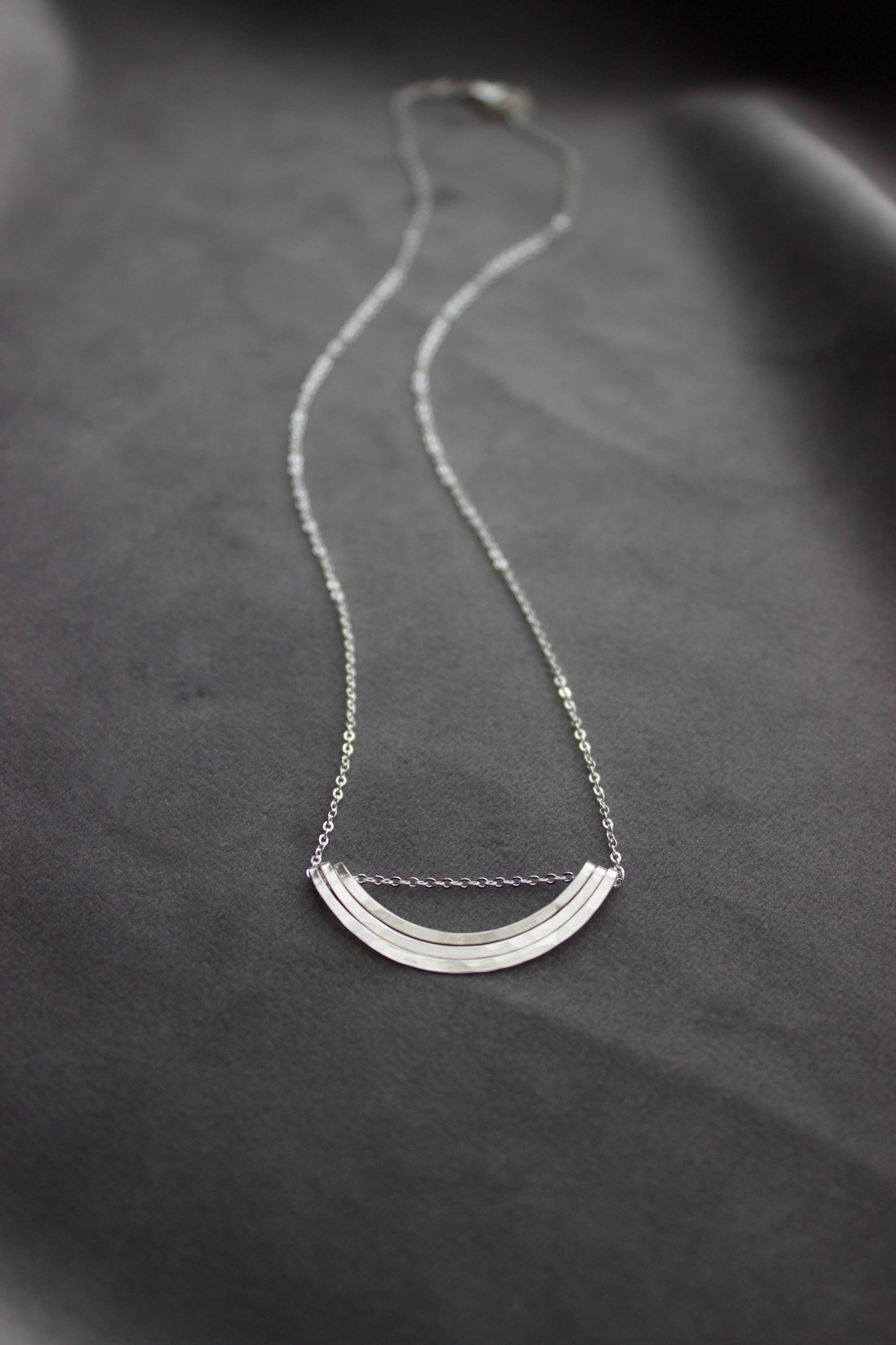 Rainbow, Delicate Necklace 14K Gold Fill