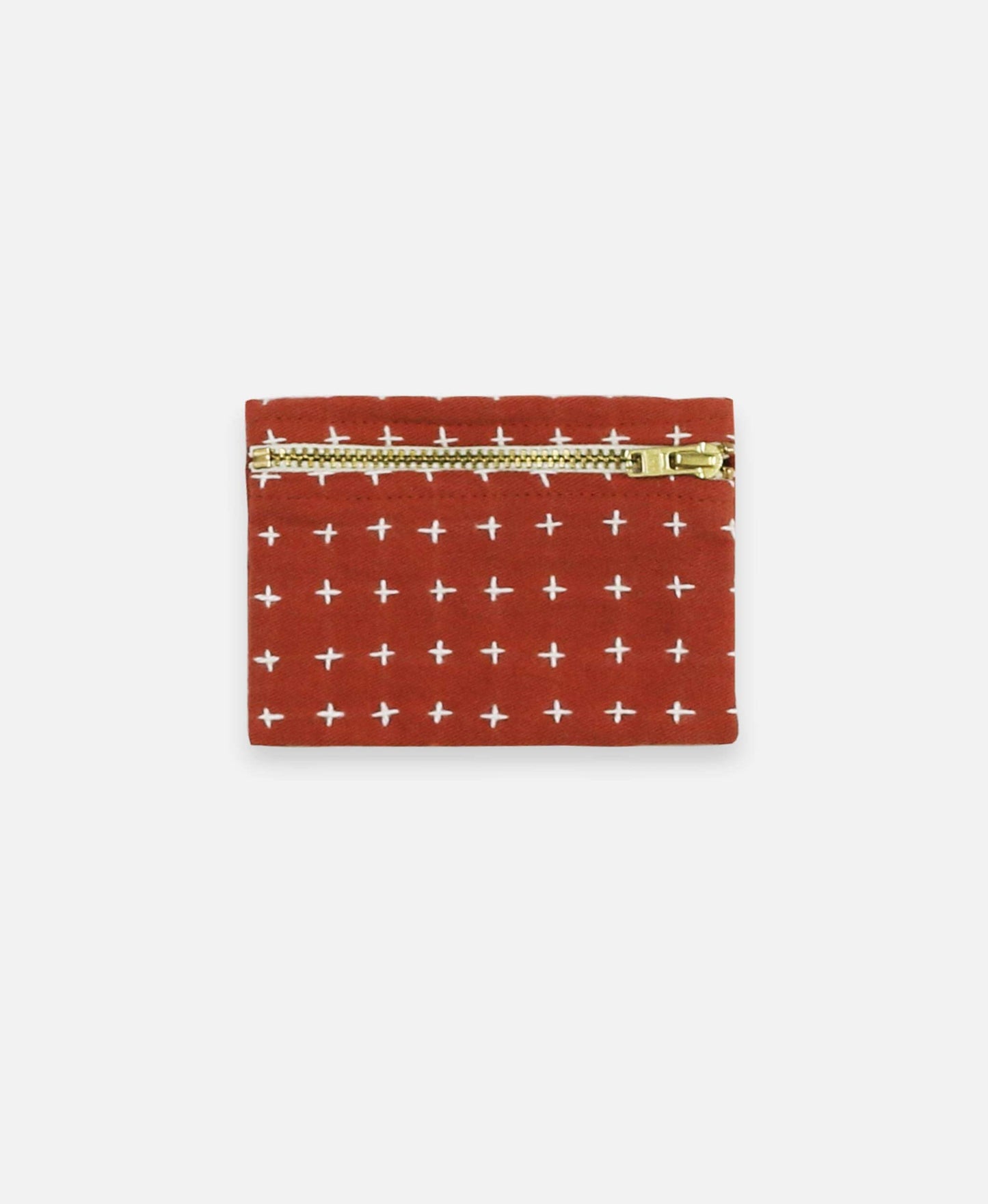 Cross-Stitch Coin Purse: Pink