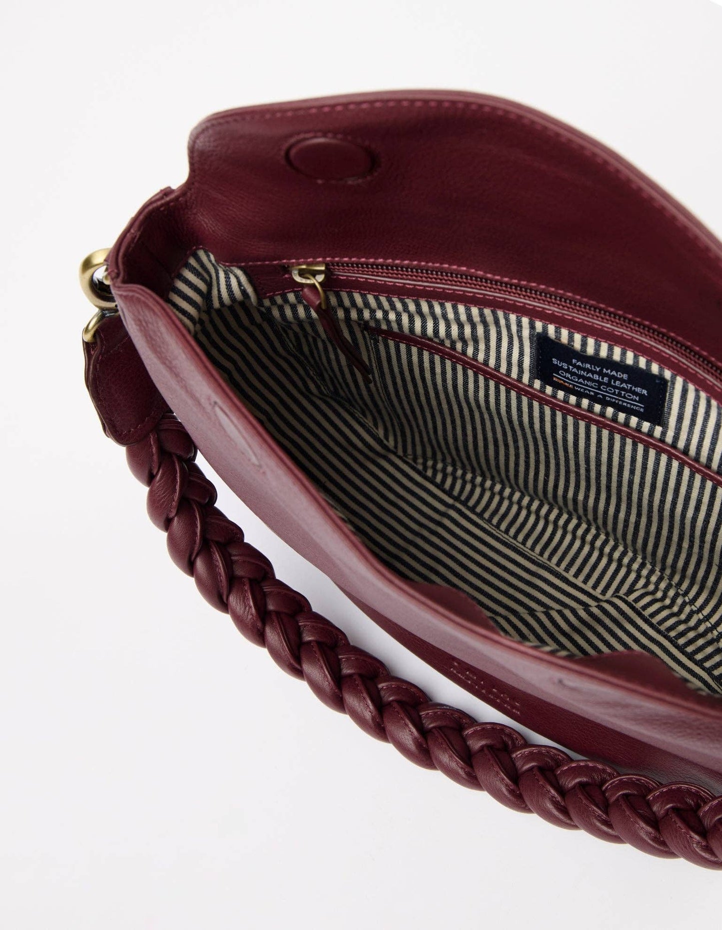 Lana - Dark Cherry Soft Grain Leather
