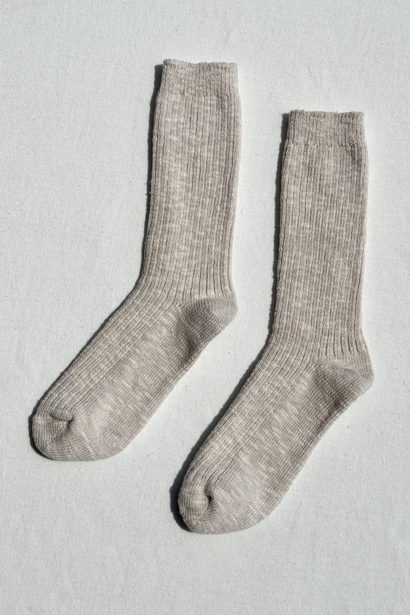 Cottage Socks: Ht.Grey