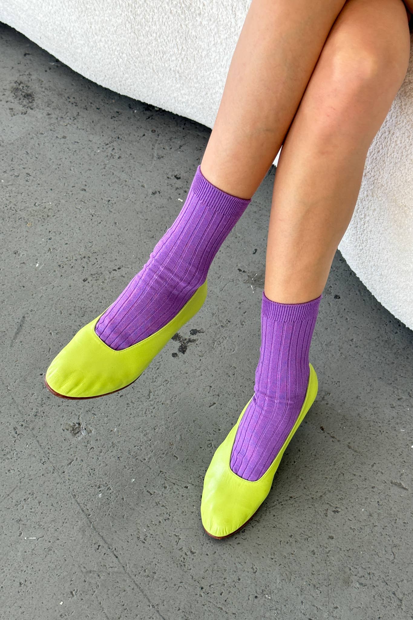 Her Socks Classic White