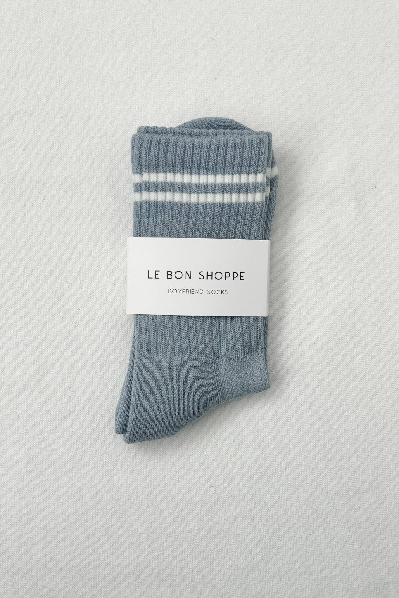Boyfriend Socks: Classic White