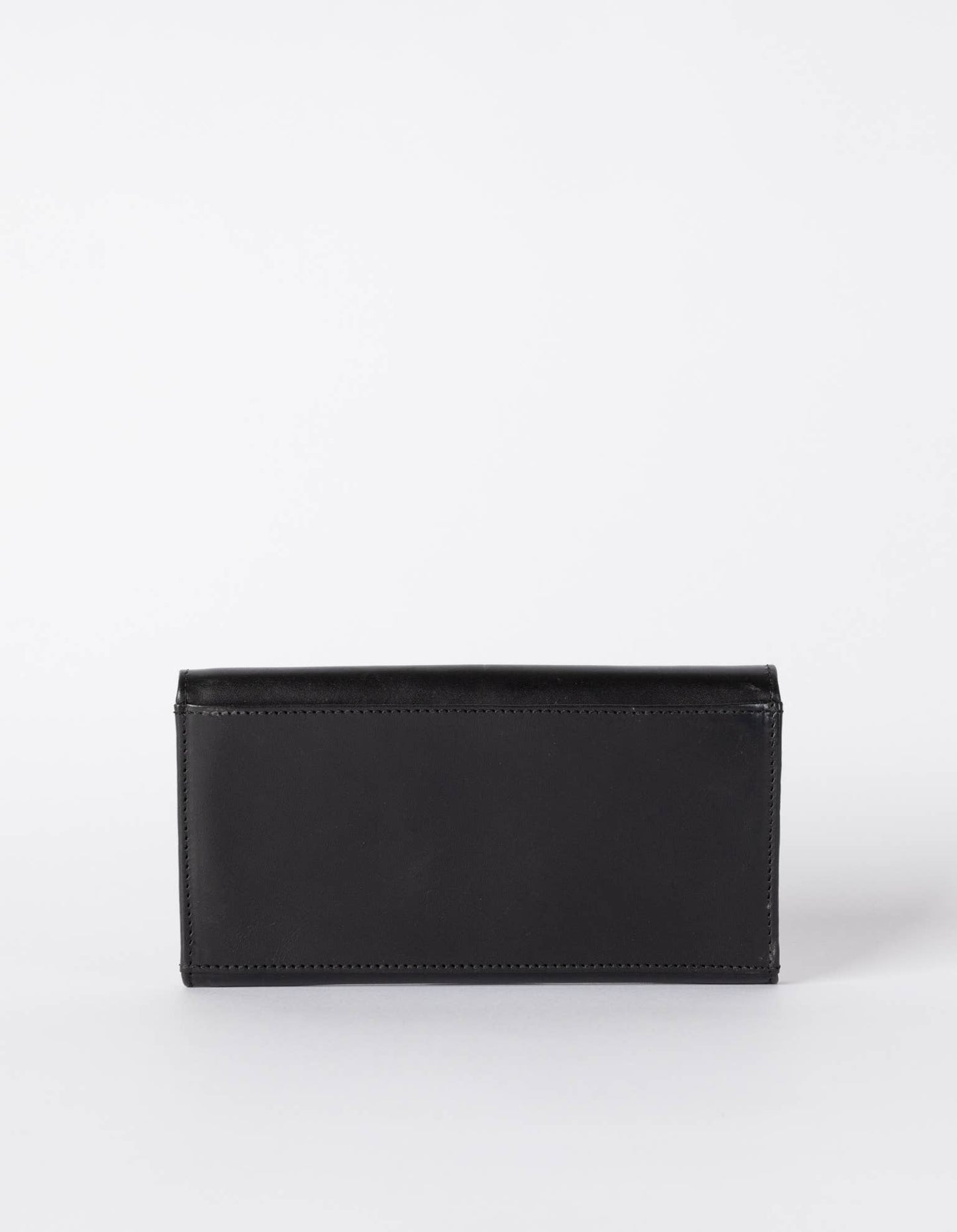 Black Leather Wallet Pixie's Envelope -