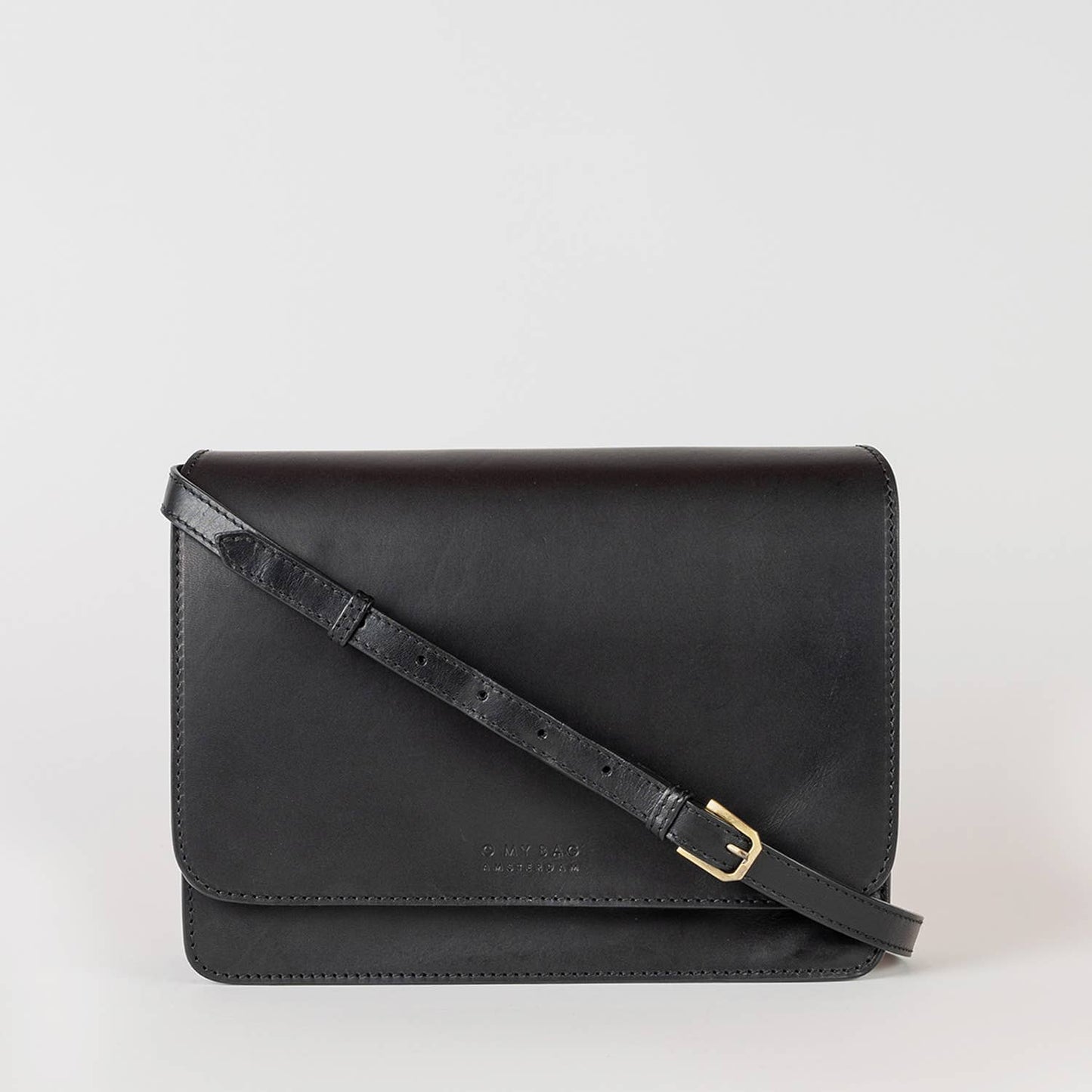 Audrey Black Leather Bag