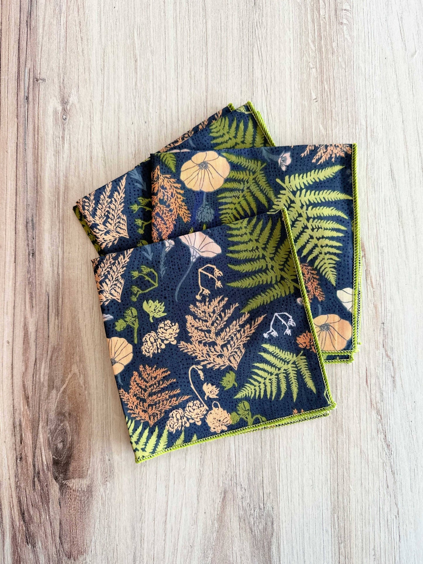 Nature Walk Cocktail Napkins: Set of 4