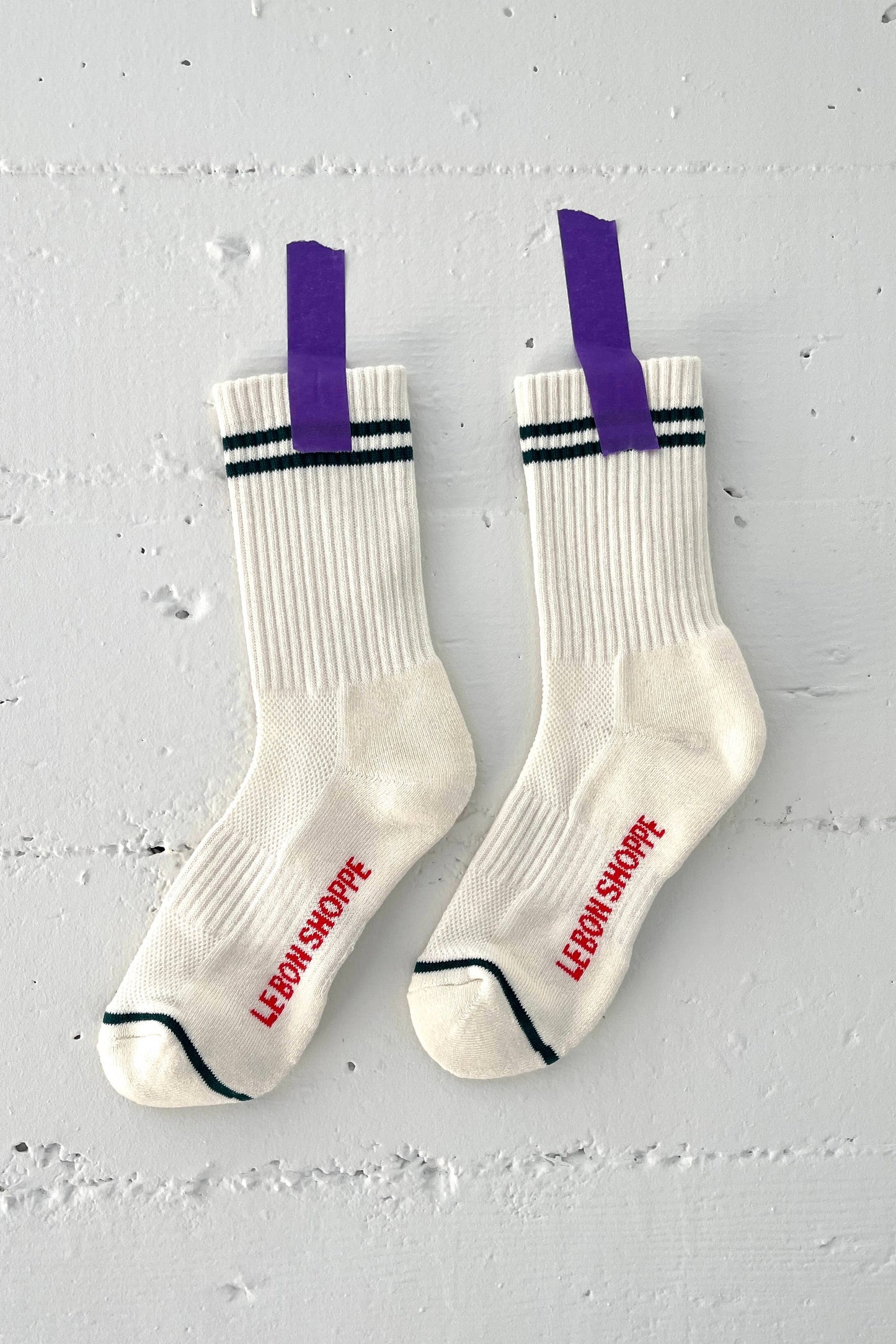 Boyfriend Socks: Blue Grey