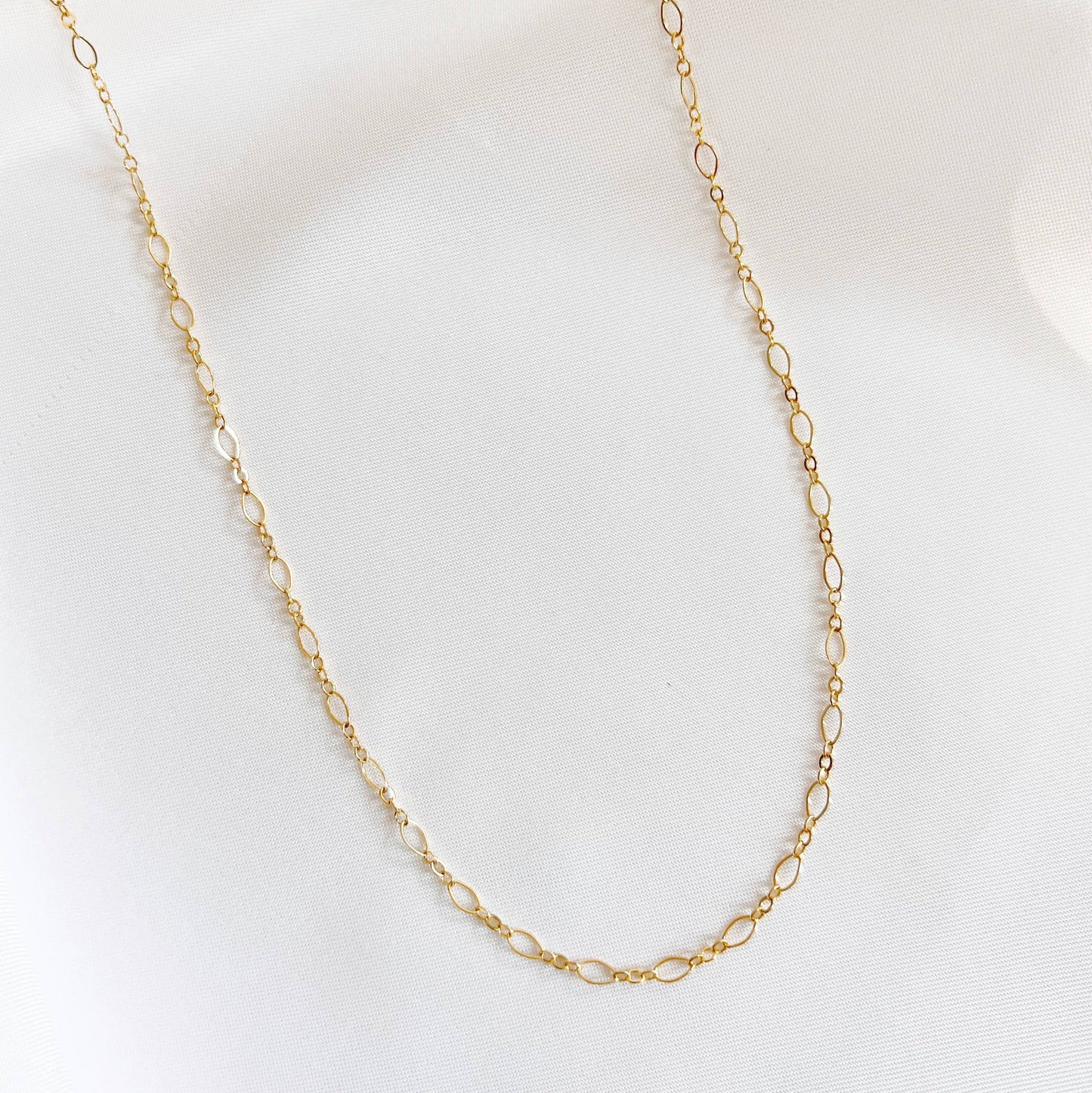 Amour Layering Chain Gold Filled Necklace