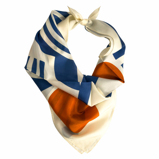 Workday Botanical Scarf | 100% Silk