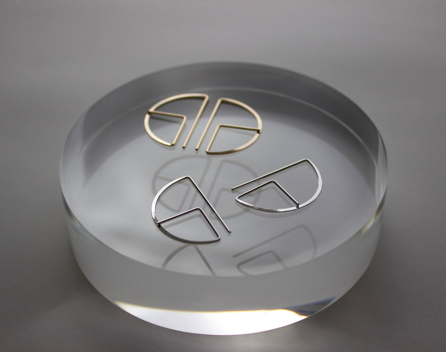 Sm. Round Profile Earrings: 14K Gold Fill