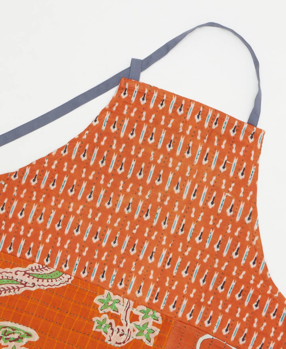Kantha Bib Apron - No. 260211