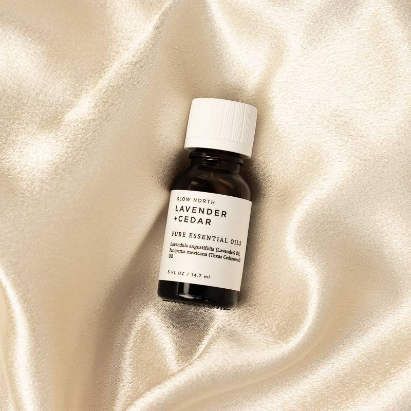 Essential Oil Diffuser Blend (.6 fl. oz): Lavender + Cedar