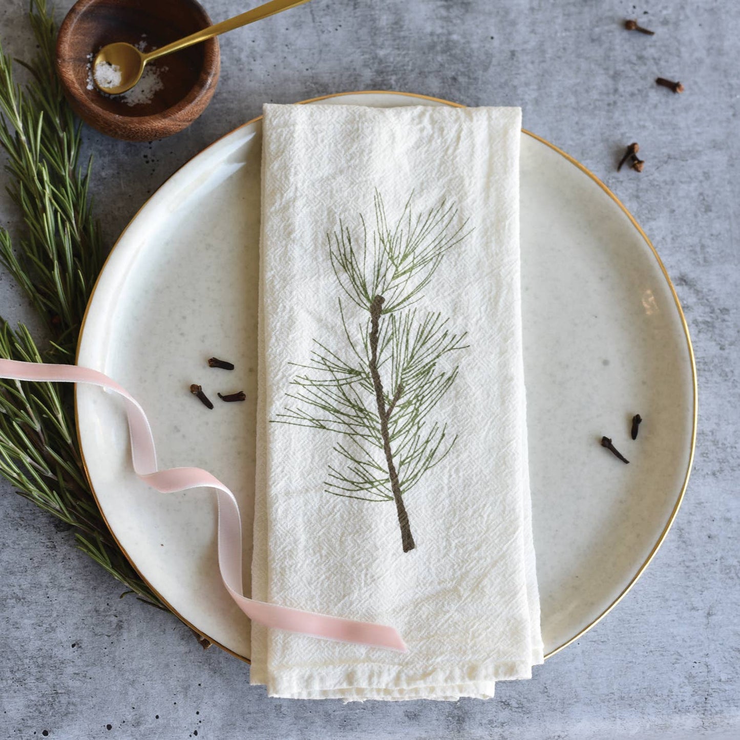 White Pine + Fir Napkin / Single