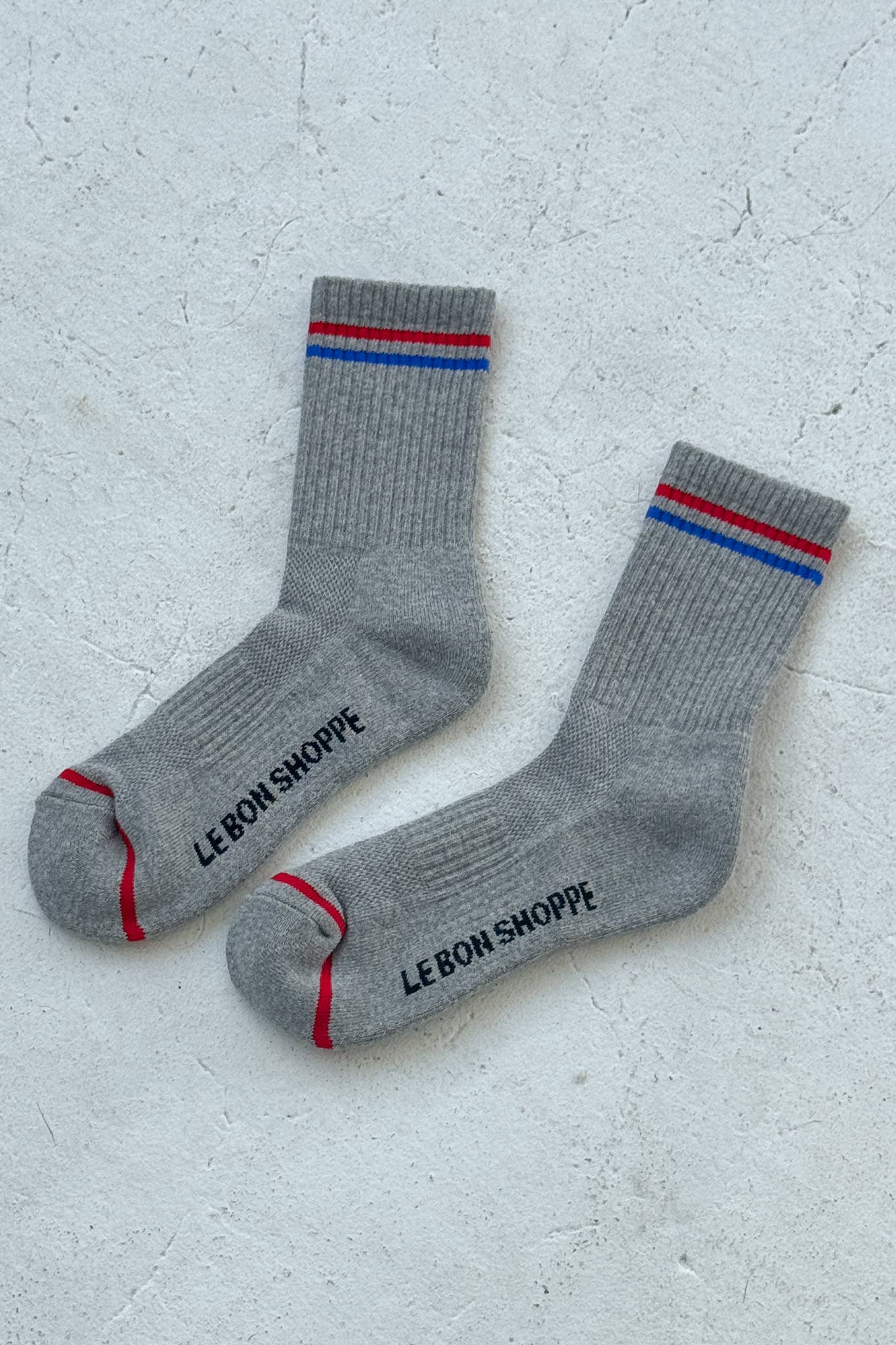 Boyfriend Socks: Cardinal