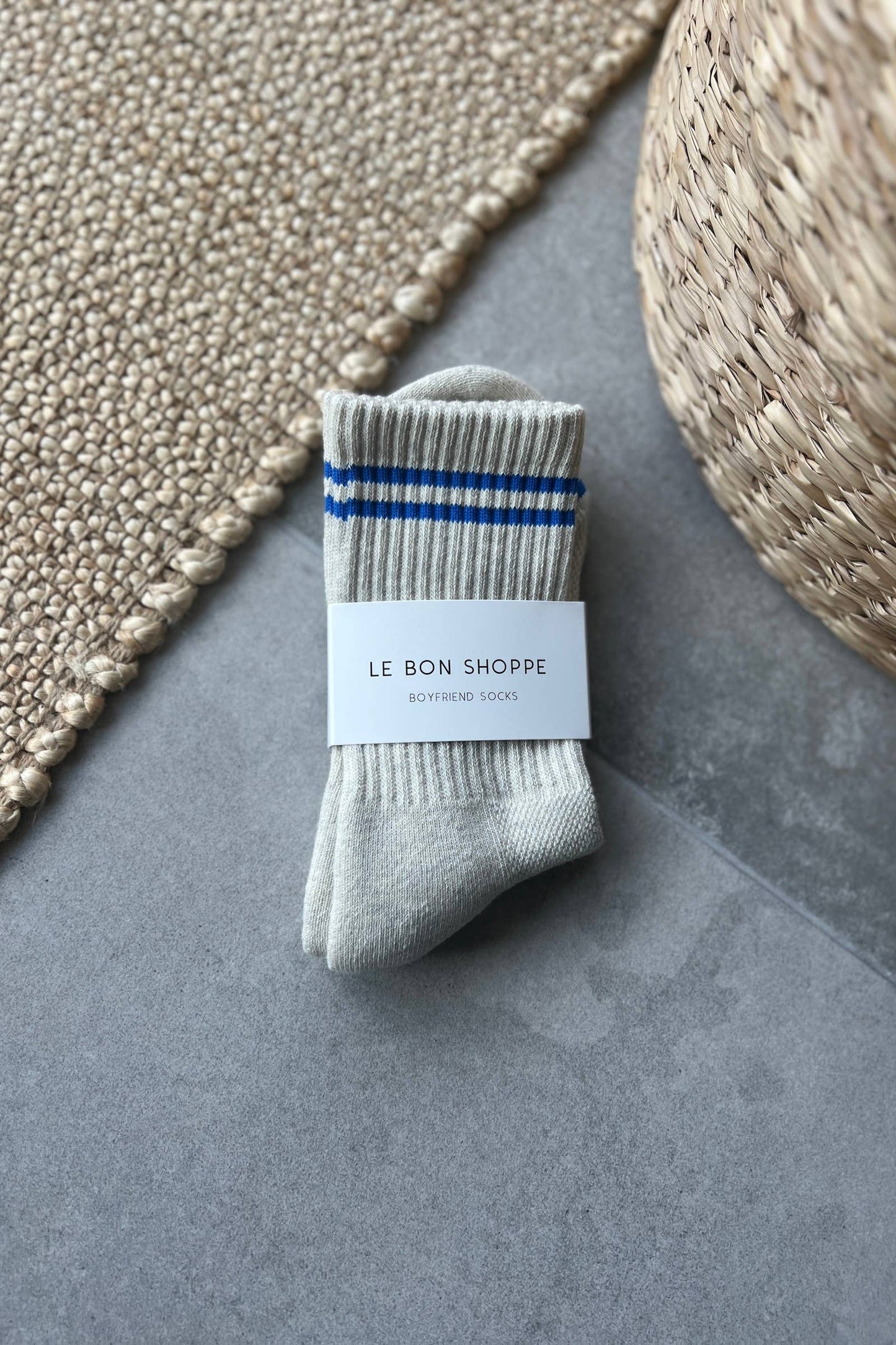 Boyfriend Socks: Navy