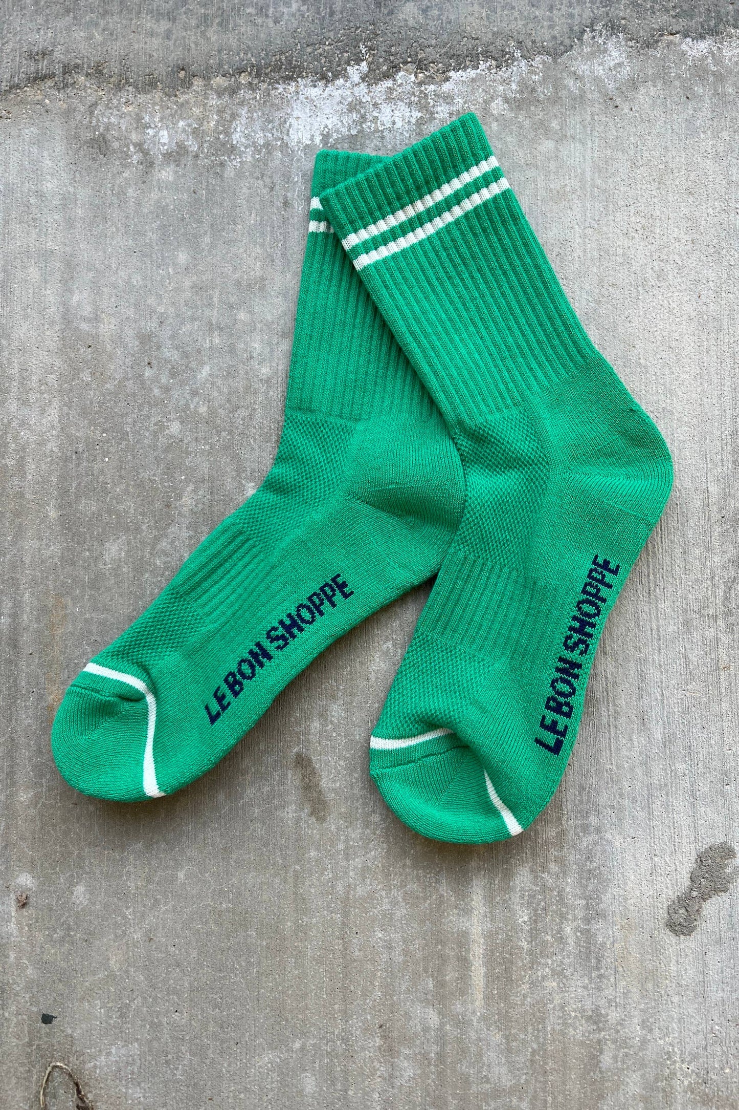 Boyfriend Socks: Blue Grey