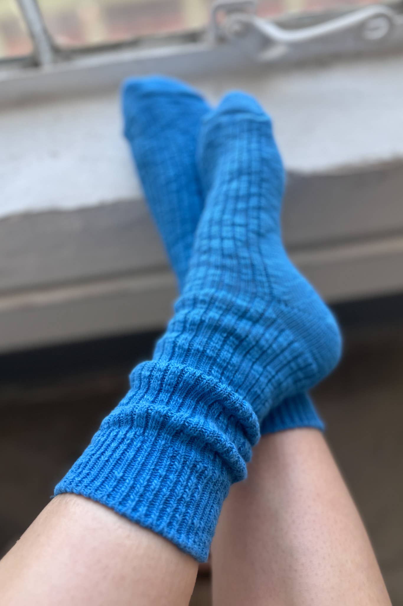 Cottage Socks: Ht.Grey