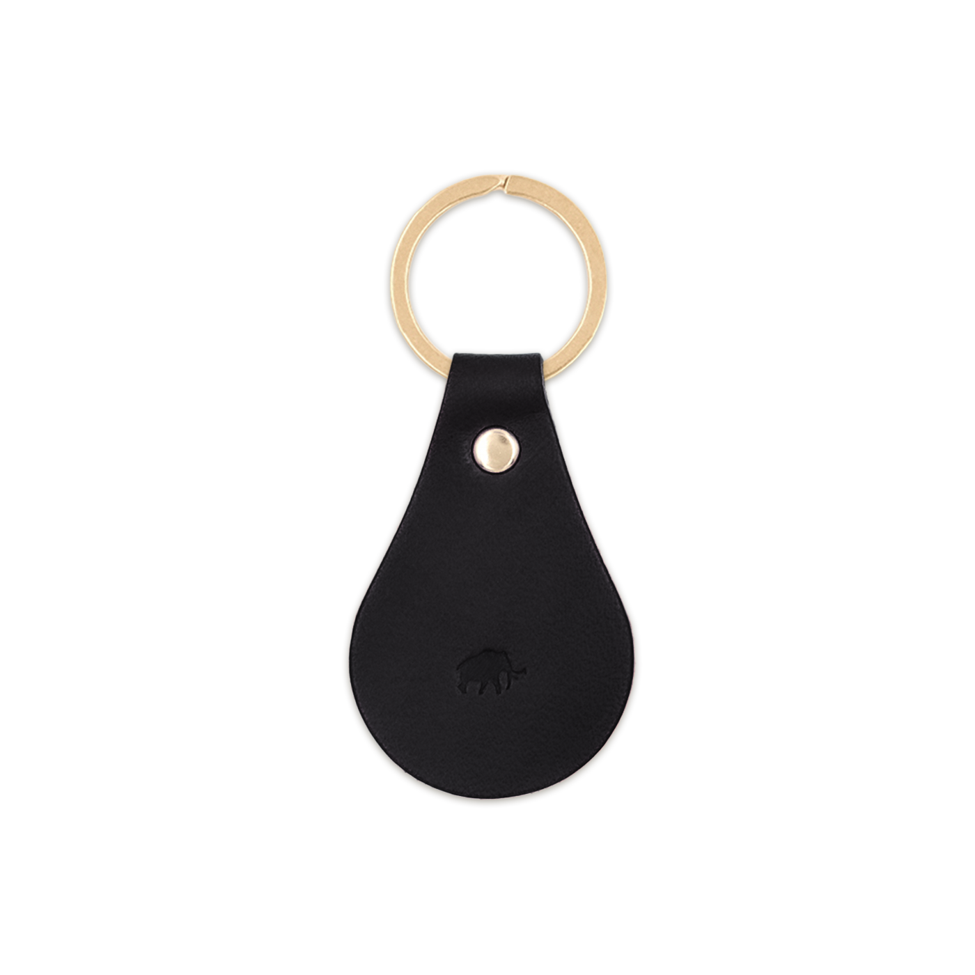 Woolly Made - Tab Keychain: Black