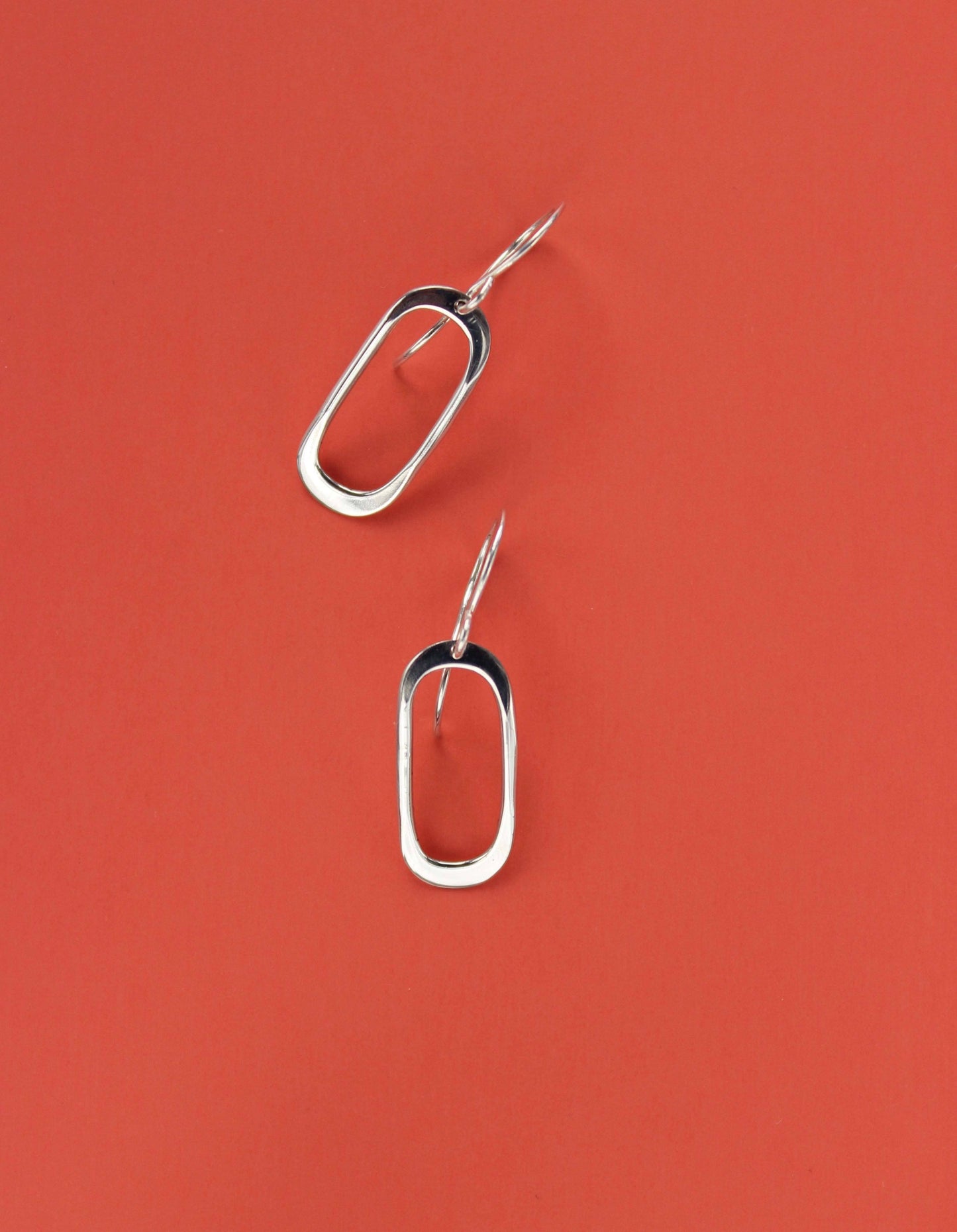 Soft Oval Earrings: Gold Fill / Bronze