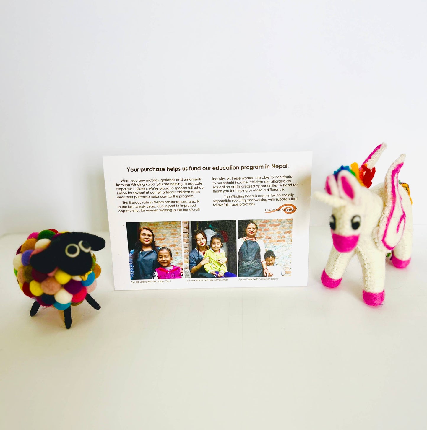 Felt Mushrooms Ornament