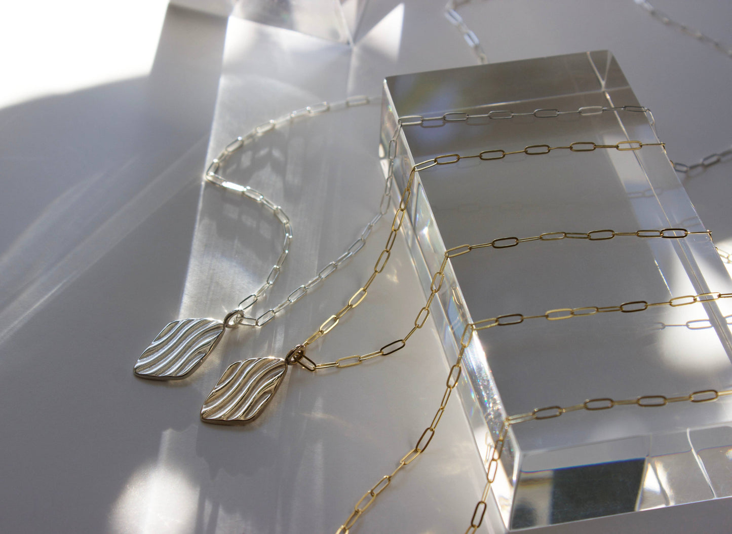 Sway Necklace: Sterling silver 28"