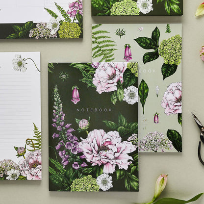 Catherine Lewis Design - Summer Garden - Pack of 2 A5 Notebooks