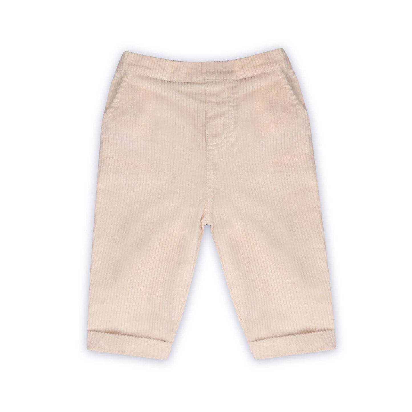 Arden Gingham Baby Shirt & Cord Pant (Organic Cotton): Cranberry Rust