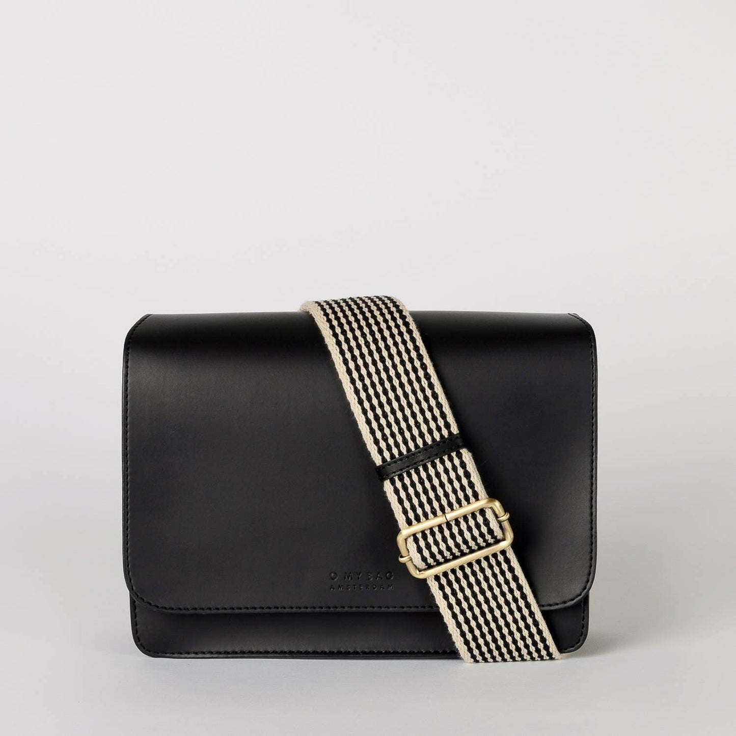 Audrey Black Leather Bag