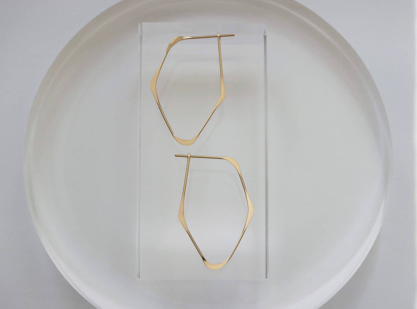 Facet Earrings 14k Gold Fill