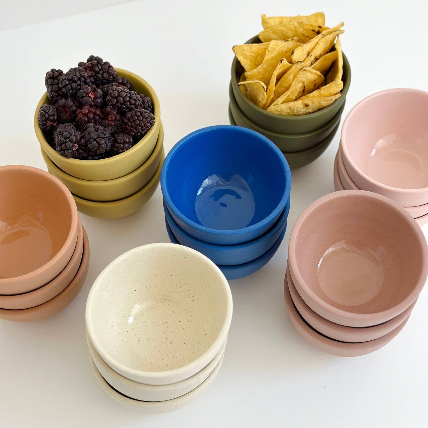 The Snack Bowl Handmade Ceramic : Natural Speckle