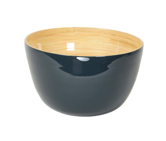 Bamboo Mixing Bowl: Dark Grey