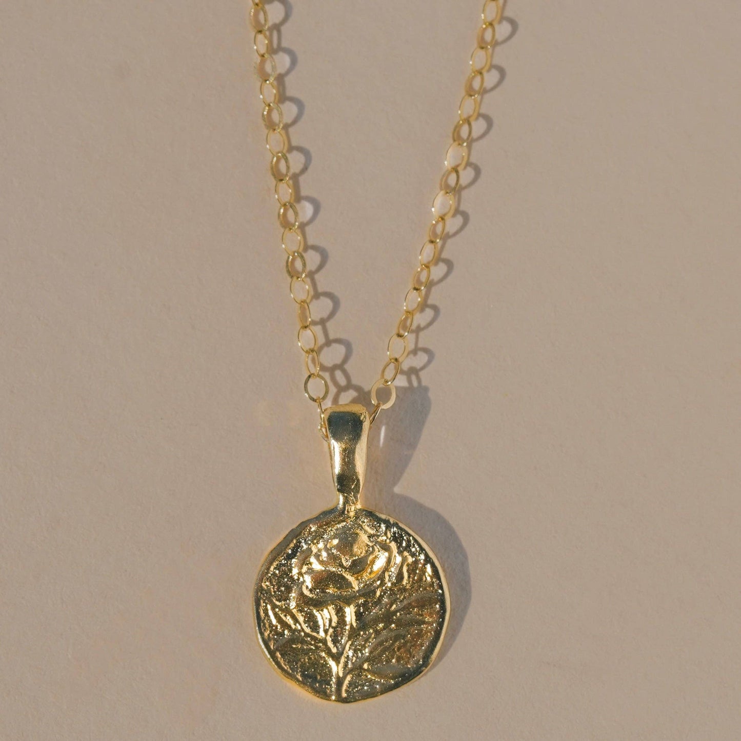 Rosa Necklace: 18" / Sterling Silver