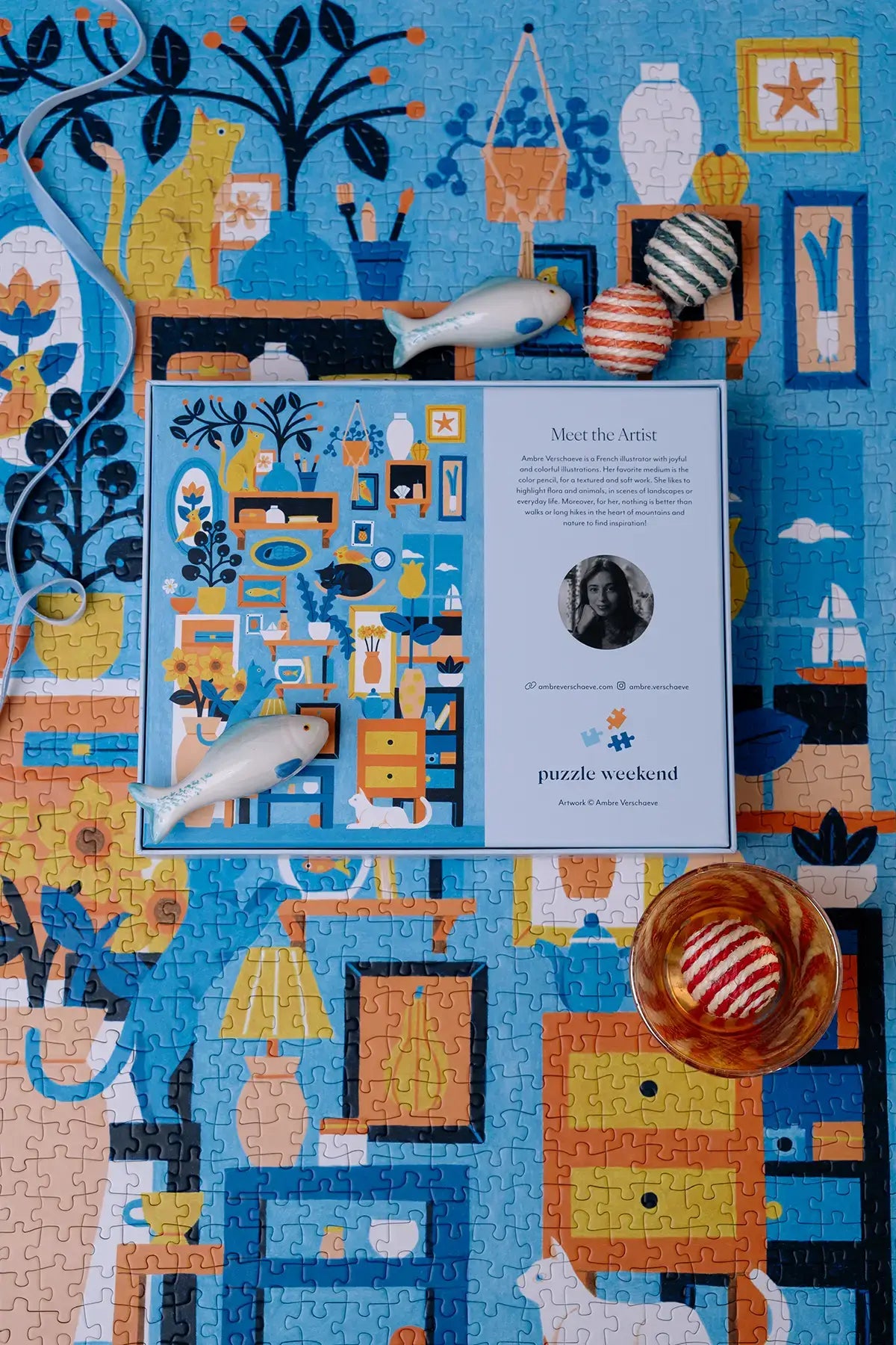 Feline Curiosities 1000 Piece Jigsaw Puzzle