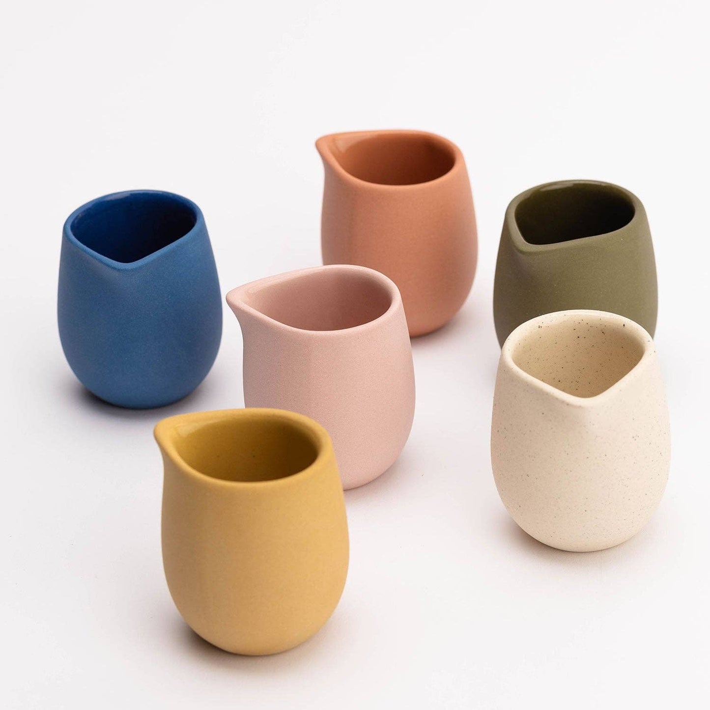 Mini Creamer Handmade Ceramic : Natural Speckle