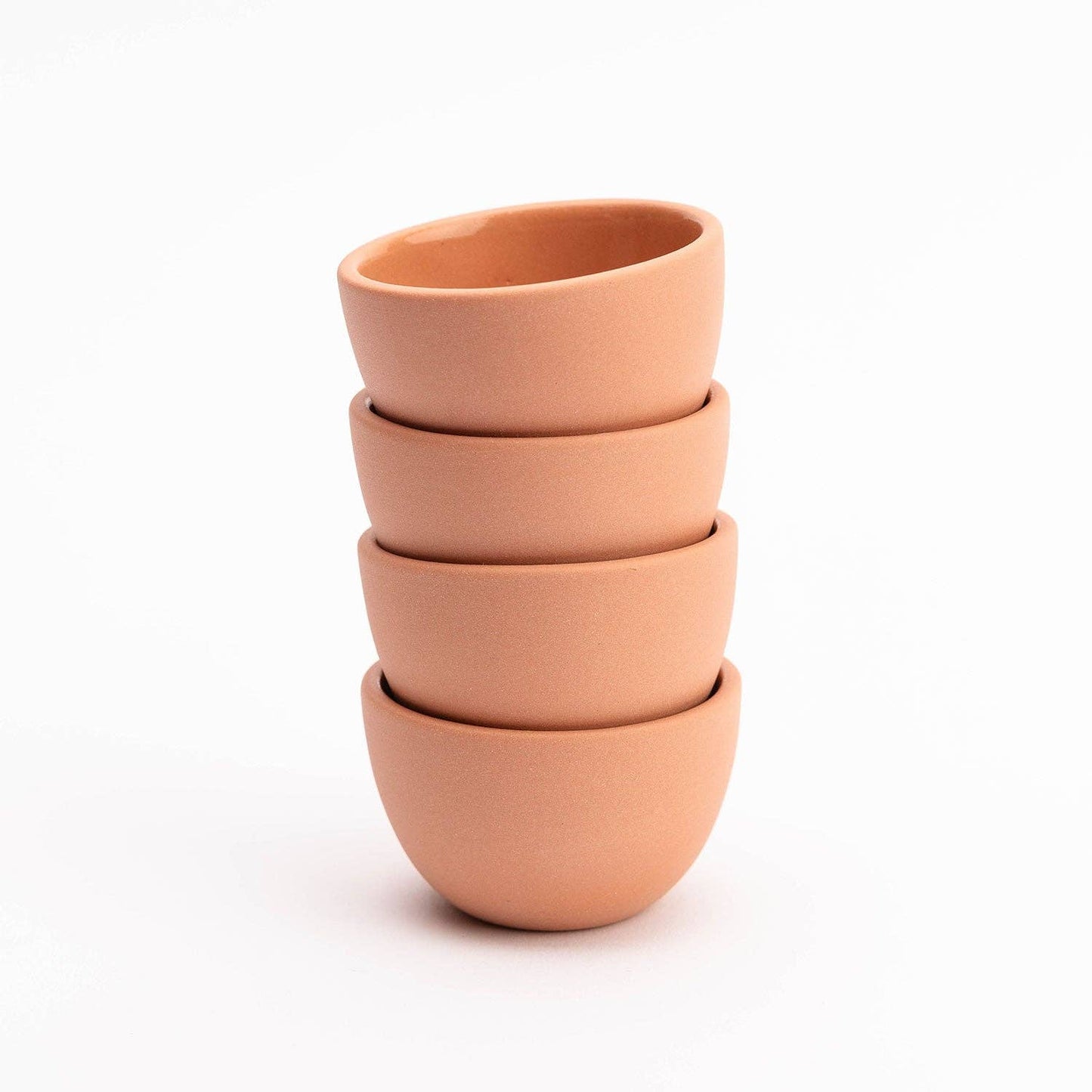 The Stacking Thimble Cup Handmade Ceramic : Natural Speckle