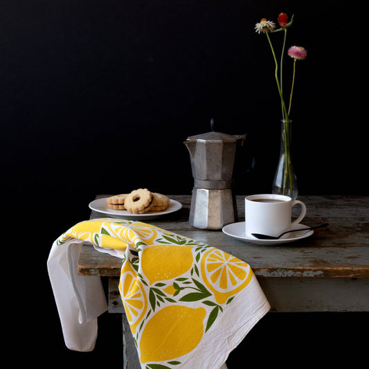 Lemon Tea Towel